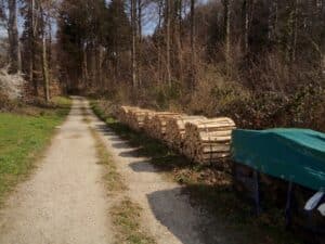 Mise de bois et coup de balai